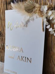Düğün & Nişan & Kına Tasarım Karşılama Panosu
