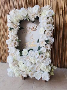 Özel Tasarım Tamtur Flowers Box Panomuz(Ekru Tonlar)
