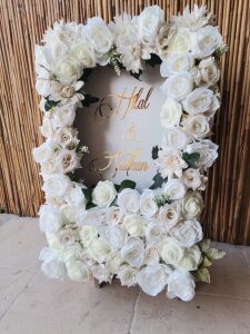 Özel Tasarım Tamtur Flowers Box Panomuz(Ekru Tonlar)