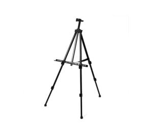 Siyah Metal Ayarlanabilir Şovale 165cm Taşıma Çantalı